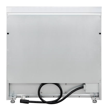 Forno Paolo 36 Inch Freestanding Electric Range, Stainless Steel, 5.44 cu.ft, True Convection Oven, Energy Efficient