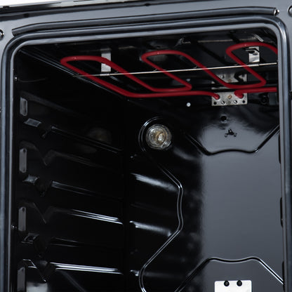 Forno Pallerano 20 Inch Freestanding Electric Range in White, Canada Version, Plug and Cord Included