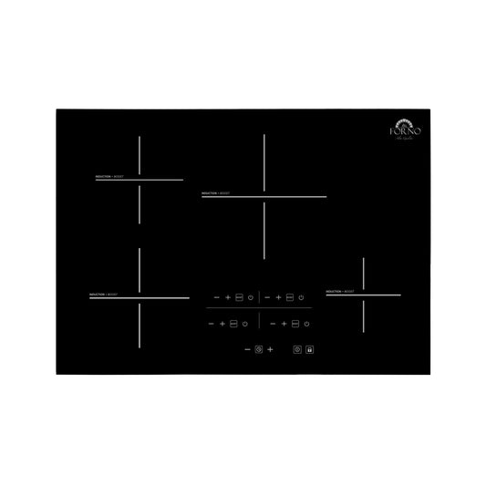 Forno Lecce 30-Inch 4-Zone Induction Cooktop, Touch Control, Multiple Power Levels, Safety Features, Sleek Design