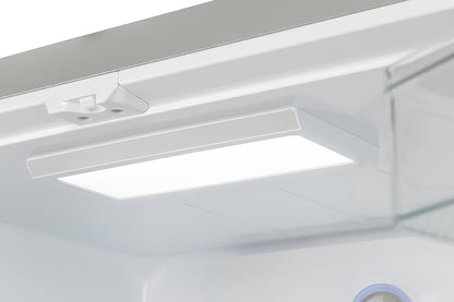 Forno Moena 40-Inch French Door Refrigerator, Stainless Steel, 19.2 cu.ft, Decorative Grill, ENERGY STAR Certified