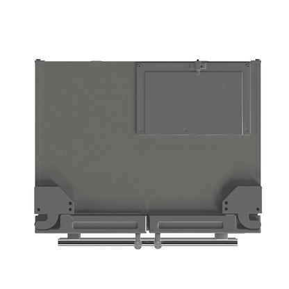 Forno Alta Moena 36-Inch French Door Refrigerator, 19.2 cu.ft, Counter Depth, Ice Maker, Stainless Steel Interior Panel, ENERGY STAR Certified