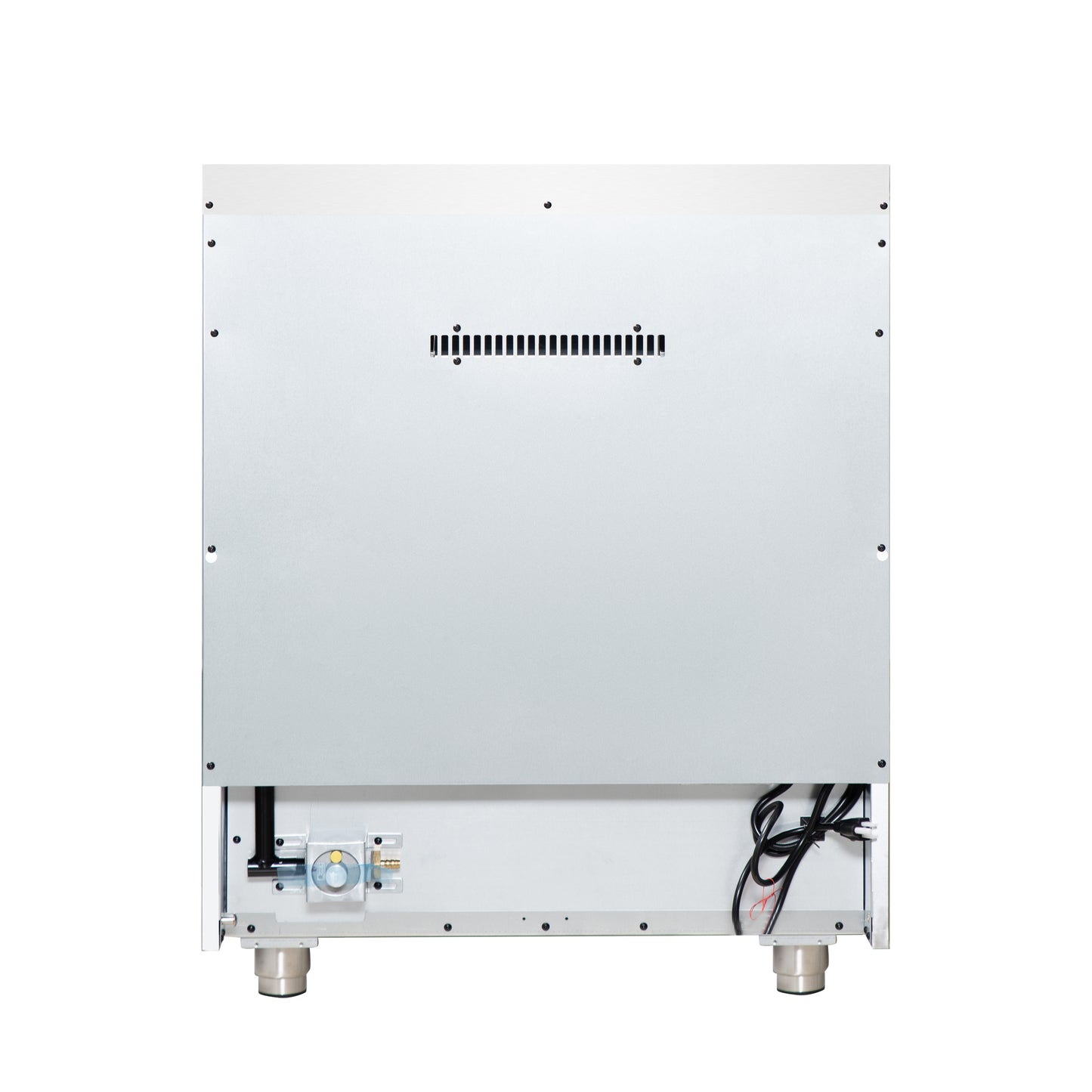 Forno Massimo 30-Inch White Freestanding Gas Range, 5 Burners, True Convection Oven