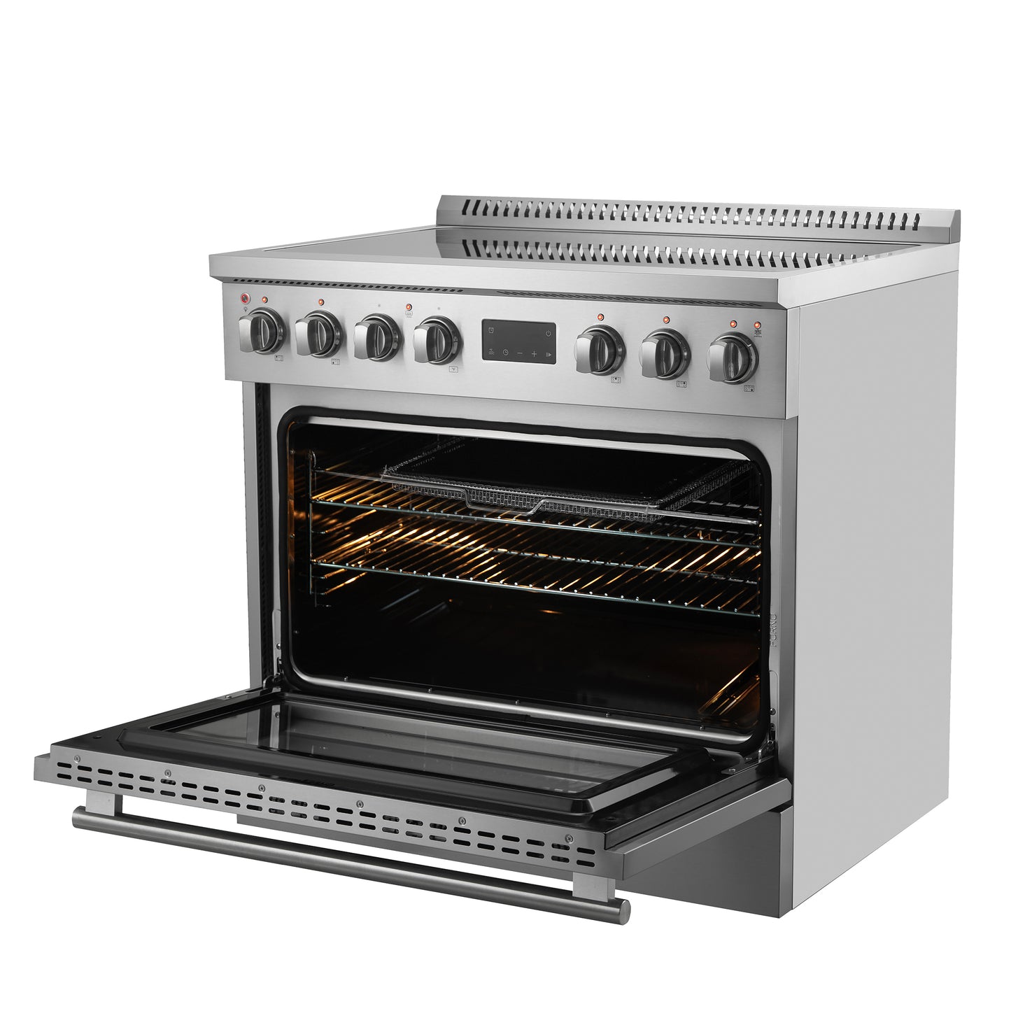 Forno Torino 36 Inch Induction Range with True Convection and Air Fry