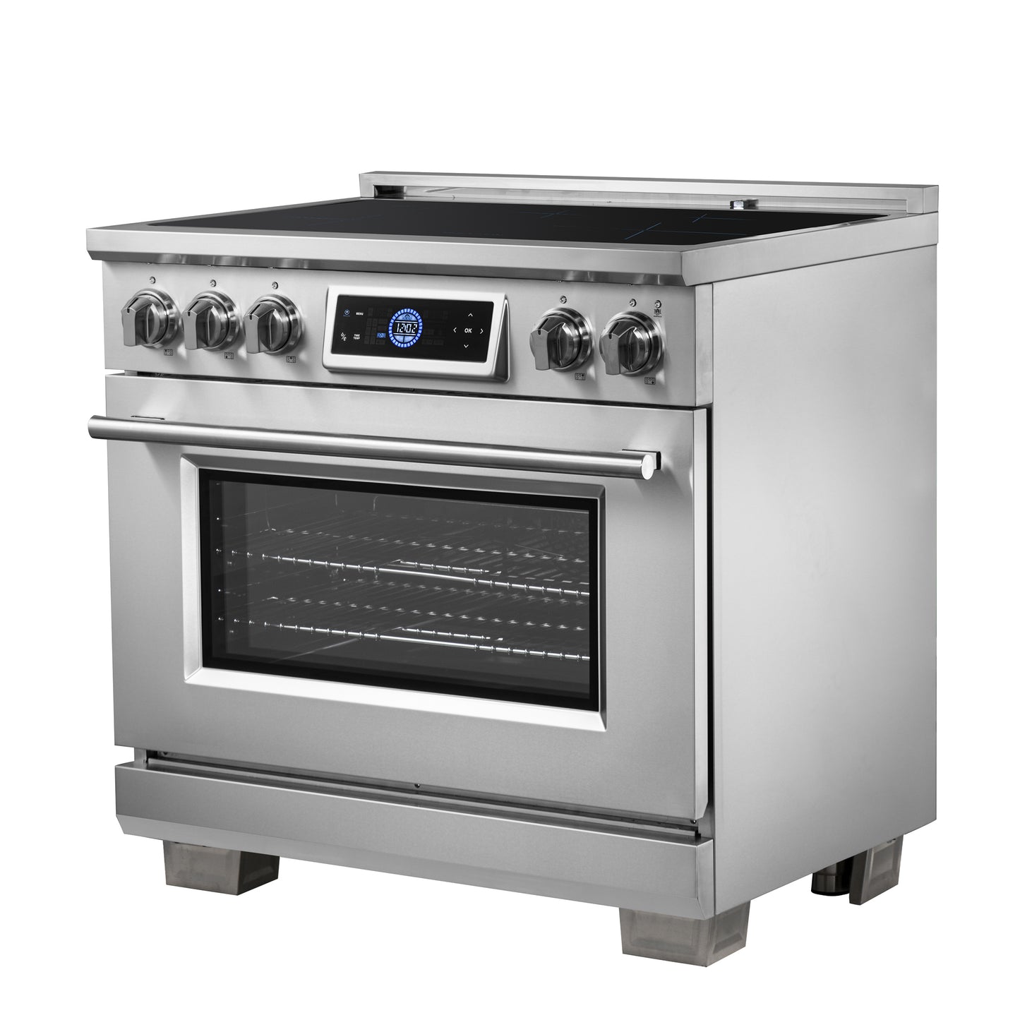Forno Maximus 36 Inch Induction Range with Air Fryer