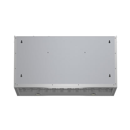 Forno Biagio 36-Inch Wall Mounted Range Hood, Stainless Steel, Heavy Duty