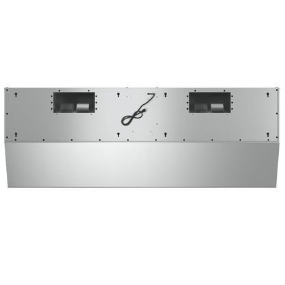 Forno Palazzo 60-Inch Wall Mounted Range Hood, Stainless Steel, Heavy Duty Baffle Filters, Remote Control