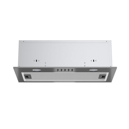 FORNO Giacomo Under Cabinet 22-Inch Insert Range Hood in Stainless Steel, 170 CFM, Aluminum Filter, Energy Efficient