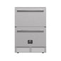 Forno Cosenza 24" Built-In Indoor/Outdoor Drawer Freezer with Ice Maker, 4.69 cu.ft.