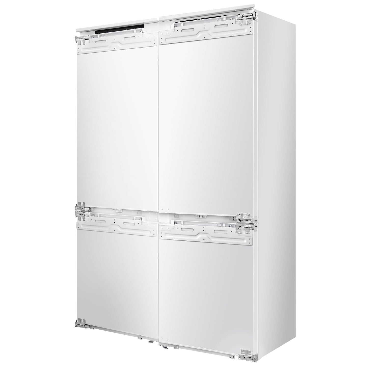Rivestito 42 Inch Panel Ready Double Bottom Freezer, 16.9 cu. ft., Ice Maker, Total No Frost, Fast Cool & Fast Freeze