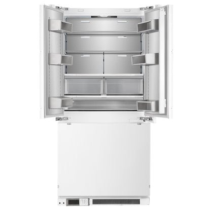 Forno Rivestito Refrigerator, French Door, 36 Inch, Energy Star, Fast Freeze