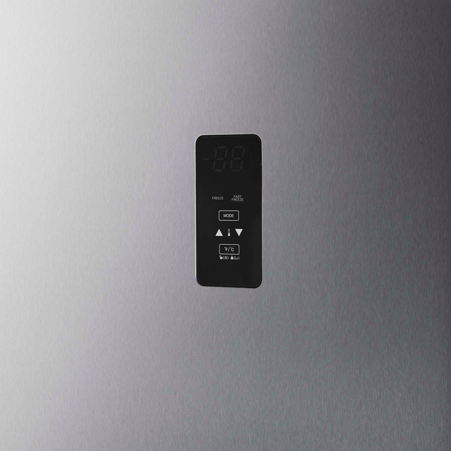 Forno Fortezza 32 Inch Left-Swing Freezer with Trim Kit, Stainless Steel, with Automatic Ice Maker